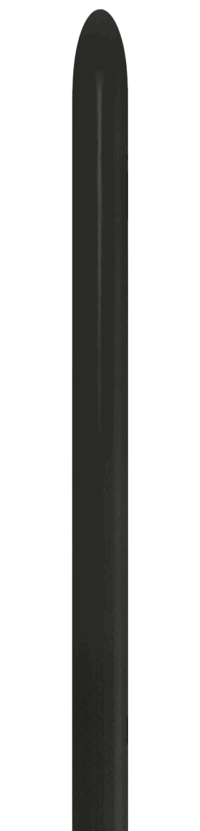160 modelleerballonnen - Zwart